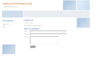 Absolutelyportable.com(Absolutelyportable) Screenshot