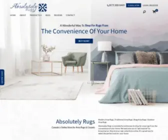 Absolutelyrugs.com(Absolutely Rugs) Screenshot