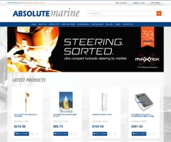 Absolutemarine.co.nz Screenshot