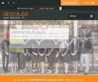 Absolutent.com.au(Darwin property rentals) Screenshot