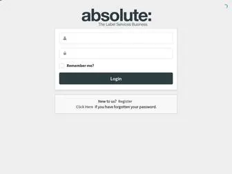 Absoluteproject.net(Part of Absolute Label Services Ltd) Screenshot