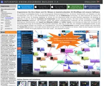 Absoluteswissen.de(Beeindruckende 3D MindMaps und Flussdiagramme erstellen) Screenshot