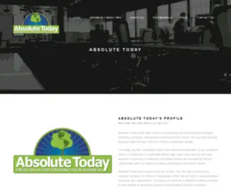 Absolutetoday.com(Default Parallels Plesk Panel Page) Screenshot