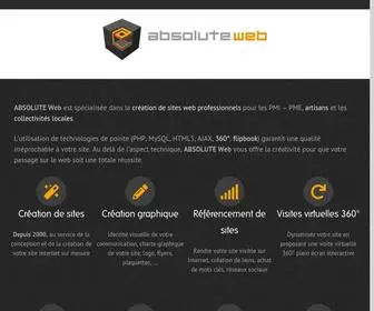 Absoluteweb.net(ABSOLUTE Web) Screenshot