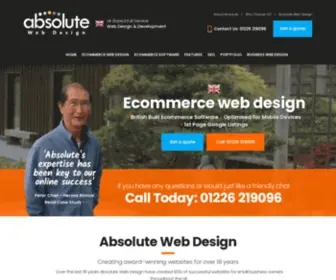 Absolutewebdesign.co.uk(Absolutewebdesign) Screenshot