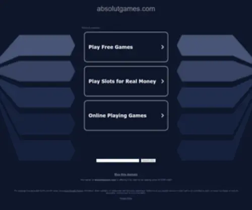 Absolutgames.com(Absolutgames) Screenshot