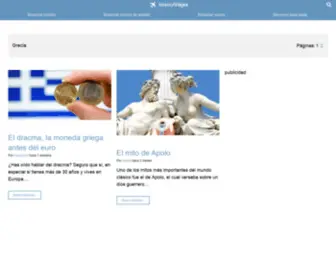 Absolutgrecia.com(Absolut Viajes) Screenshot