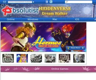 Absolutist.com(Play online and download games for PC and mobile devices) Screenshot