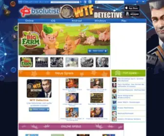 Absolutist.de(Play online and download games for PC and mobile devices) Screenshot