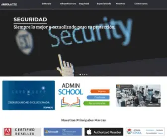 Absolutpc.com.mx(Soluciones) Screenshot