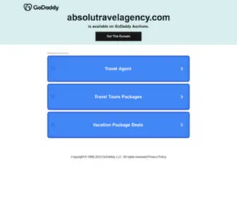 Absolutravelagency.com(Absolutravelagency) Screenshot