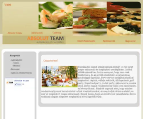 Absolutteam.hu(Absolut Team) Screenshot