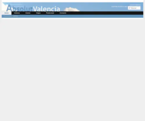 Absolutvalencia.com(Absolut Valencia) Screenshot