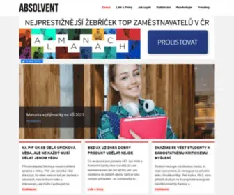 Absolvent.cz(Dom) Screenshot