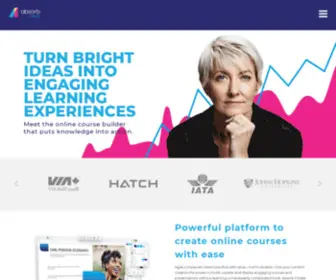 Absorbcreate.com(Online Course Platform to Create Online Courses) Screenshot