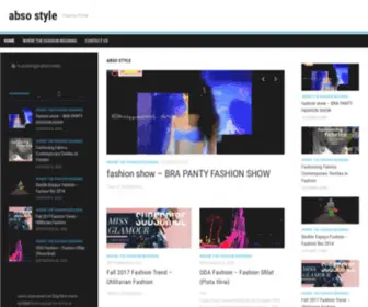 Absostyle.com(Style News and more) Screenshot