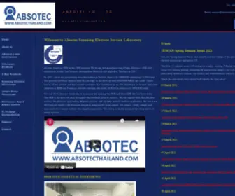 Absotecthailand.com(Microscopy is our focus) Screenshot