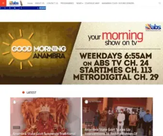 Absradiotv.com(Heartbeat Of The East) Screenshot