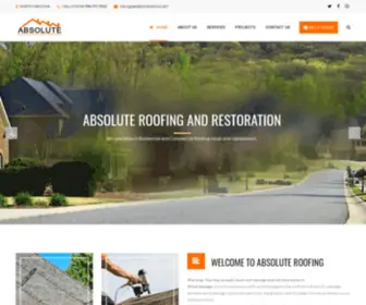 Absrestoration.net(Roof Repairs) Screenshot