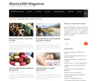 Abssice360.fr(Abssice360 Magazine) Screenshot