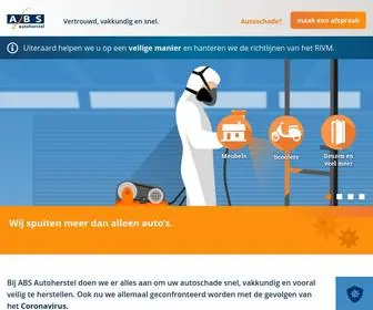 Absstaatvooruklaar.nl(ABS Autoherstel staat voor u klaar) Screenshot