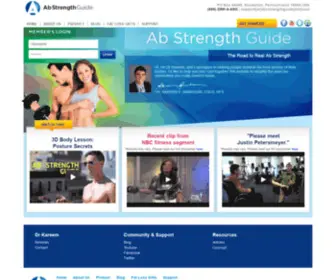 Absstrengthguide.com(Ab Strength Guide) Screenshot