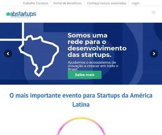 Abstartups.com.br(Seja um associado da Associa) Screenshot