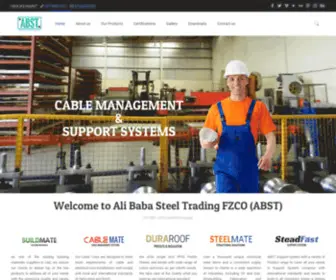 Abstgroup.com(Best supplier of Structural Steel in the UAE) Screenshot