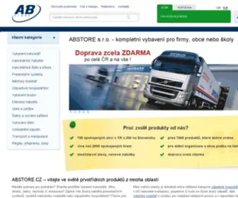Abstore.cz(ABSTORE s.r.o) Screenshot