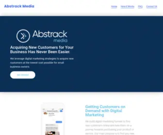 Abstrackmedia.com(Acquiring new customers for your business has never been easier) Screenshot