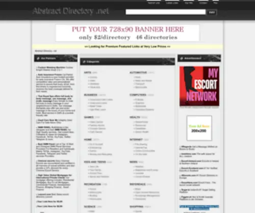 Abstractdirectory.net(Abstract Directory .net) Screenshot
