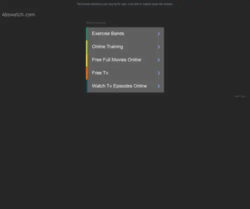 Abswatch.com(See related links to what you are looking for) Screenshot