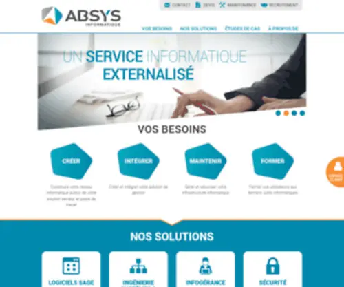 Absys-Info.fr(Absys Info) Screenshot