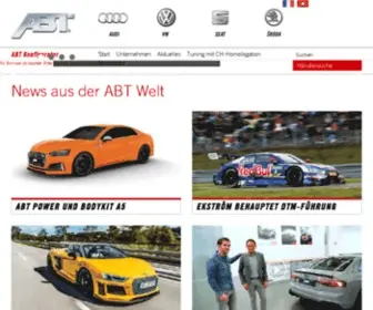 ABT-Sportsline.ch(Audi Tuning) Screenshot