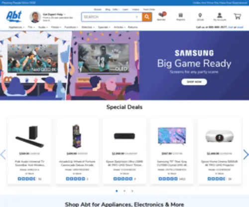 ABT.com(Appliances and Electronics Store) Screenshot