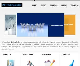 Abtechnology.net(A Web Designing Company) Screenshot