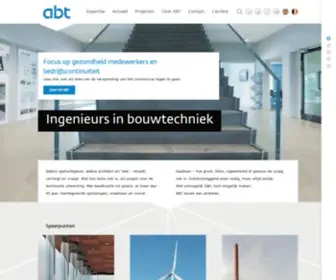 ABT.eu(ABT Ingenieurs in bouwtechniek) Screenshot