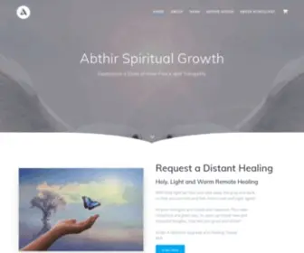 Abthir.com(Healing, Upgrades and Spiritual Knowledge) Screenshot