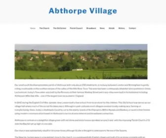 Abthorpevillage.co.uk(Abthorpe village) Screenshot