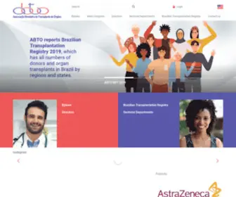 Abto.org.br(Associação Brasileira De Transplante De Órgãos) Screenshot