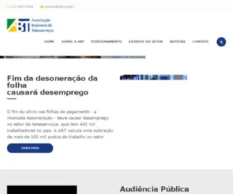 ABT.org.br(Associação Brasileira de Telesserviços) Screenshot