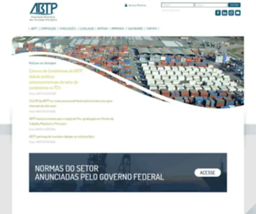 ABTP.com.br(ABTP) Screenshot