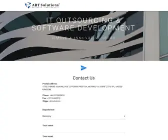 Abtsolutions.net(ABT Solutions Limited) Screenshot