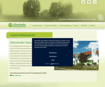 Abtswinder.de(Startseite) Screenshot