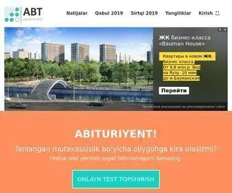 ABT.uz(Abituriyentlar uchun onlayn testlar) Screenshot