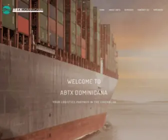 AbtXdominicana.com(Freight Forwarder and Logistics) Screenshot