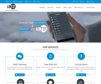 ABTXT.com(Bulk SMS Marketing) Screenshot