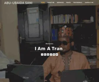 Abu-Ubaida.com(Abu-Ubaida Sani) Screenshot