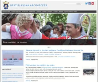 Abuba.sk(Bratislavská arcidiecéza) Screenshot