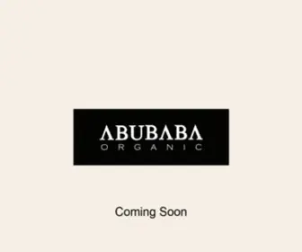 Abubabaorganic.com(React App) Screenshot